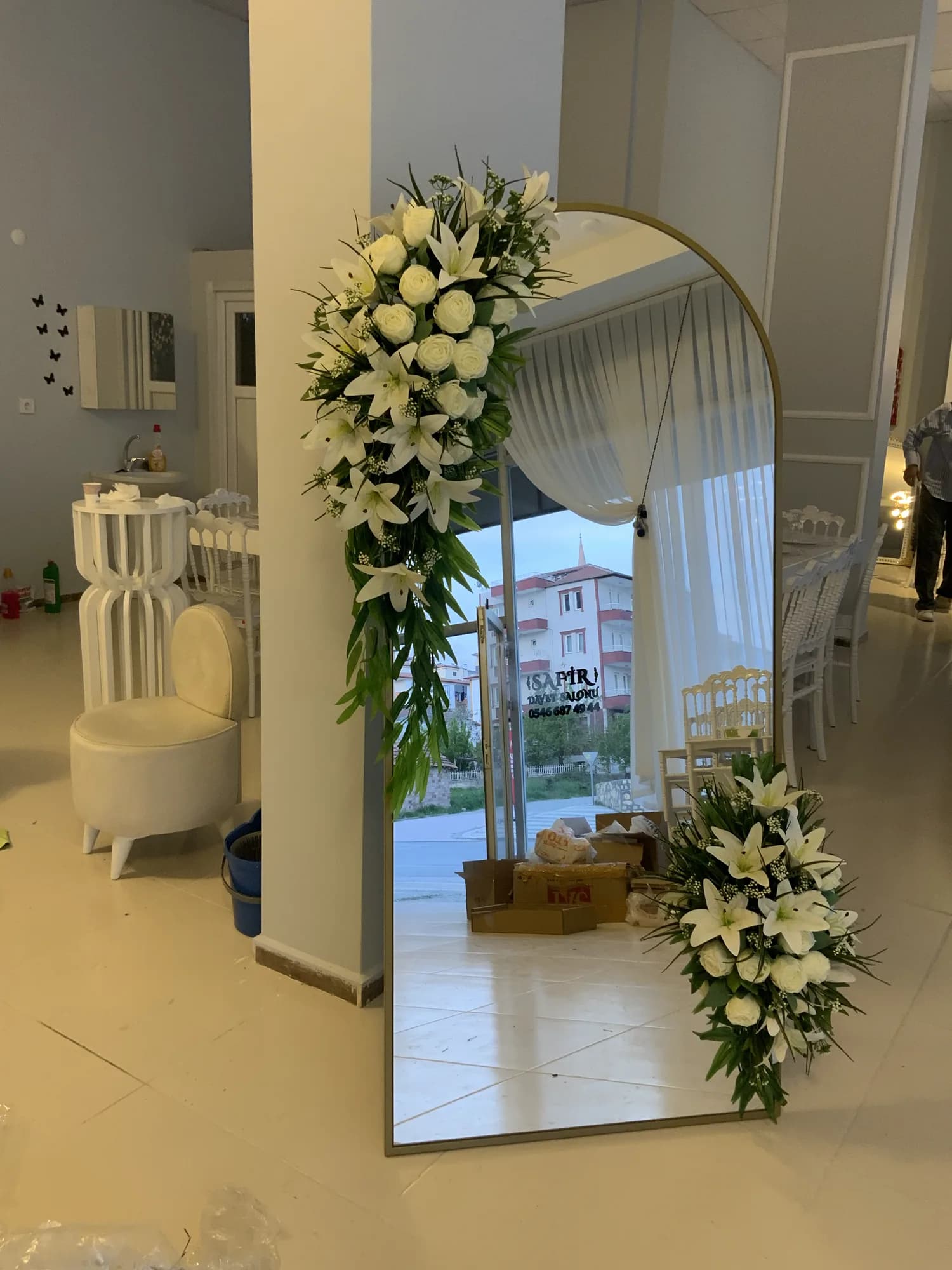 Yağmur Damlası yapay çiçek dizaynı 8